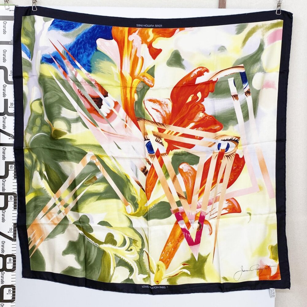 Louis Vuitton X James Rosenquist Silk Scarf